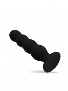 Rude Rider Sparkling Anal Plug Large Bla ck